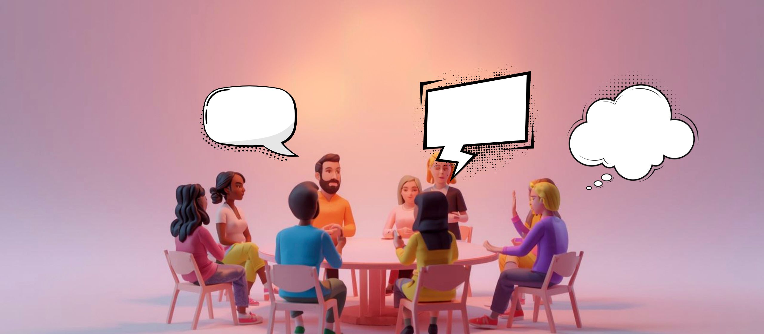 Prises de parole déséquilibrées en assemblée illustrant la gestion collégiale en assemblée