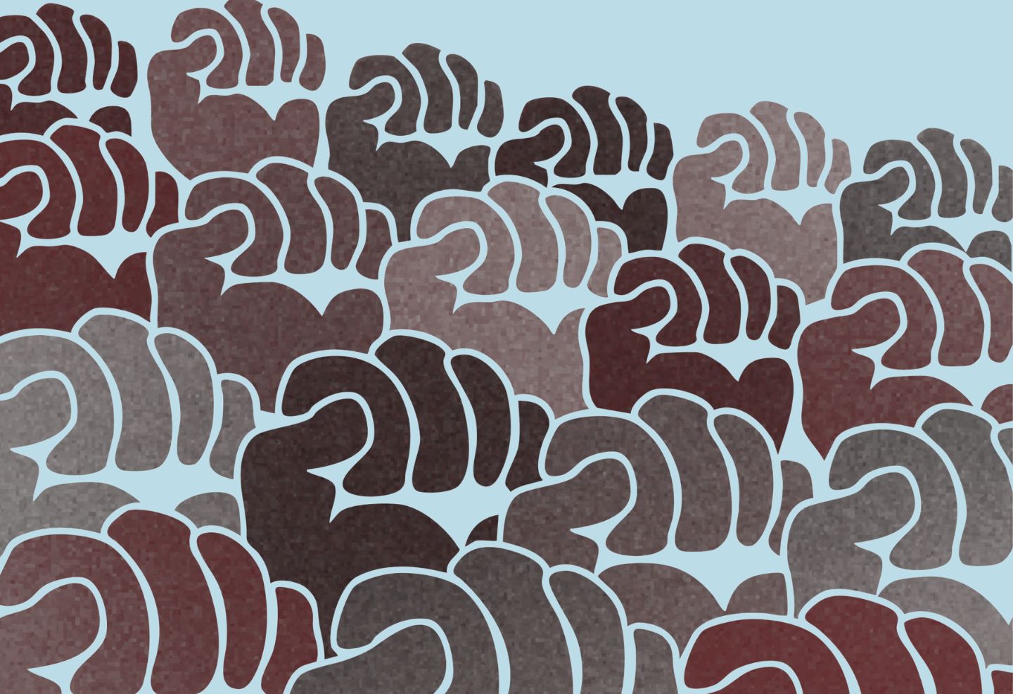 Affiche de mobilisation du 1er mai 2026 montrant une foule stylisée, avec les informations de la manifestation à Montréal : 18 h, Square Victoria.